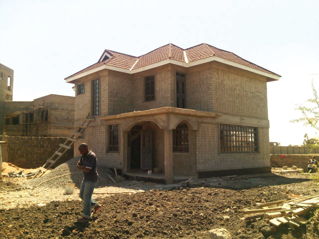 Townhouse construction project in Eldoret